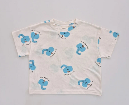 Elephant Parade Tee (Cream)